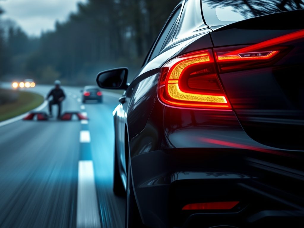 Jak hamować awaryjnie — technika, reakcja kierowcy i różnice z ABS oraz bez ABS