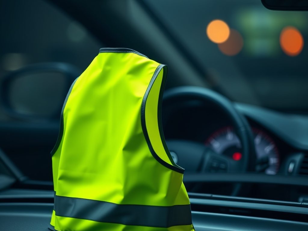 Kamizelka odblaskowa w samochodzie: kiedy zwiększa bezpieczeństwo, jak ją trzymać i ile sztuk mieć
